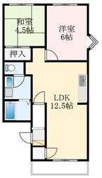 グリーンヒル小金台の物件間取画像